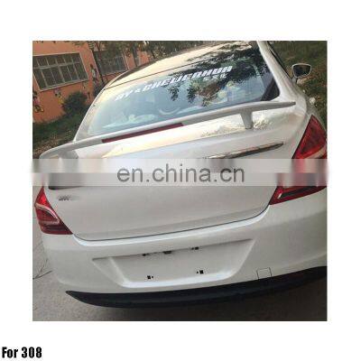 ABS Primer Painted Back Car Spoiler For 308 Rear Spoiler With Light photo-3