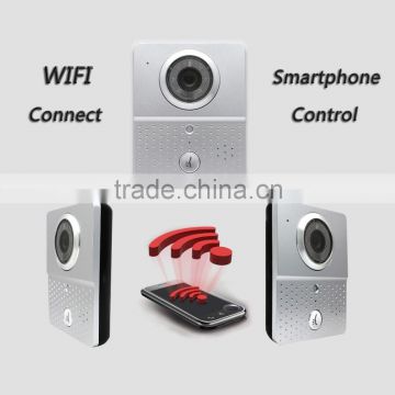 Newest Home Security Wifi Doorbell Camera With Door Remote Unlock Motion Detection Night Vision,support both Android &IOS device