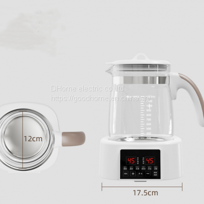 Intelligent milk heater thermostat for infants