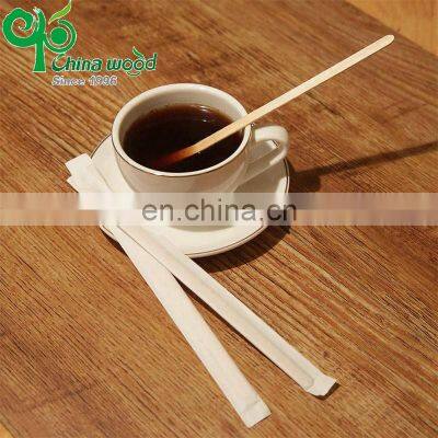 Yada Custom Logo Biodegradable Airline Food Grade Wooden Coffee Stick Stirrer Tea Stirrer Stir Sticks With Box photo-4