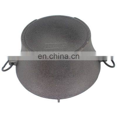 Cast Iron Roud Outdoor Charcoal BBQ Grill photo-2