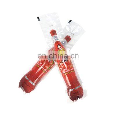 Beverage Bag Injection Bag Orange Special Shaped Fresh Fruit Juice Pouch Bottle Shape Juice Pouch Baby Drinking Packaging Bag photo-2