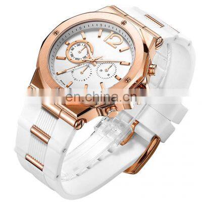 High quality white watch for men sport wrist watches for couples