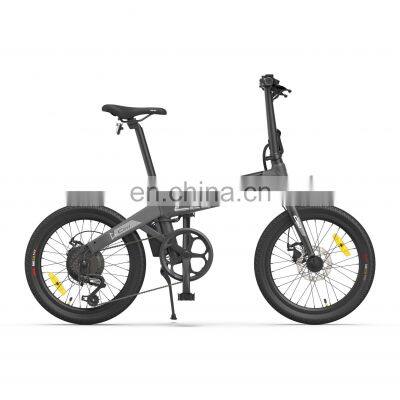 Xiaomi HIMO C20 Foldable Electric Bike 36v10ah 250w DC Motor City Ebike Light Electric Moped Pas Range 80km photo-4