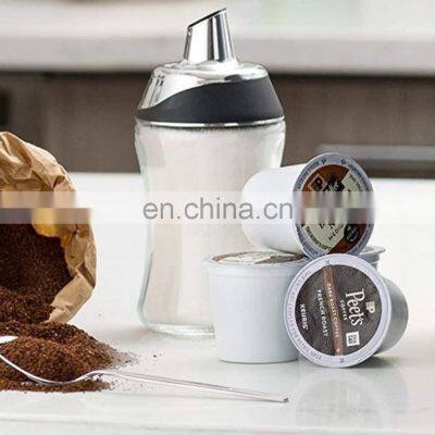 Sugar Dispenser & Shaker For Coffee , Cereal , Tea & Baking With Pouring Spout and Lid for Easy Spoon Measuring Pour photo-2