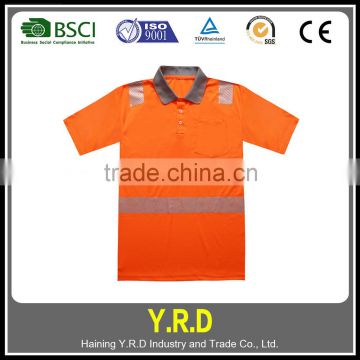 Hi vis polo shirt for men