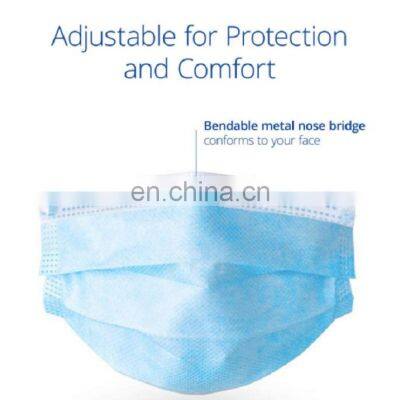 100PCS Adult Disposable Face Mask 3-Ply Breathable Safety Face Masks Unisex Adults Fashion Facial Mask photo-5