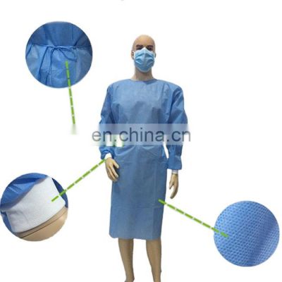 Low Cost Certified IsolationGowns Disposable SMS isolation Gown