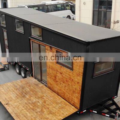 Mobile On-wheels Standard Insulated Stable Container House Trailer photo-3