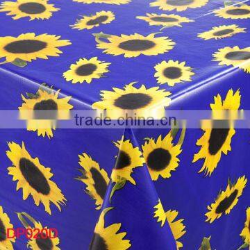 Wholesale Cheap Sunflower Vinyl Printed Party Tablecloths photo-2