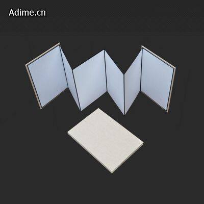 Fabric Linen Folding Out Photo Album Holder Stand Clips photo-2