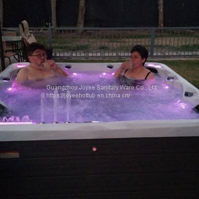 JOYEE Jacuzzi New Modern Air Bubble Massage Outdoor Spa Hot Tub photo-2