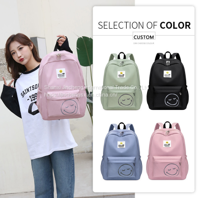 Waterproof Nylon Backpack for Women Multi Pocket Laptop Backpacks Student