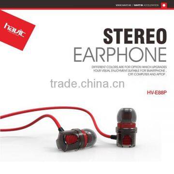 Fashion design 2015 stereo earphone with microphone