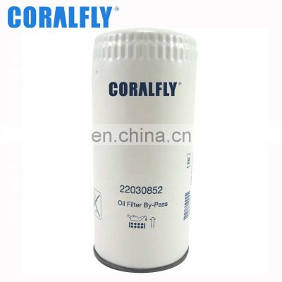 CORALFLY ODM/OEM 22030852 Oil Filter Used For Volvo Penta Trucks