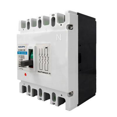 PV Solar System Electrical Molded Case Circuit Breaker DC MCCB in 1-4P photo-5