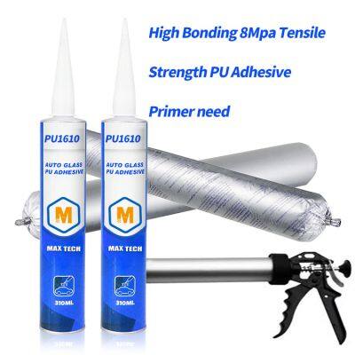 High bonding 6Mpa Primerless Bus Glass Bonding PU Urethane Adhesive Sealant