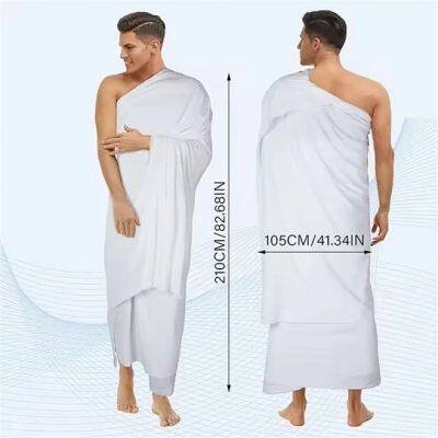 Muslim microfiber Ihram Ahram Men's Hajj Haji Umrah Pilgrimage Towels