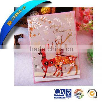 2013 hot selling 3d christmas cards