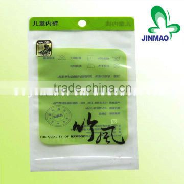 Zip Lock Pouch For Garment Packaging