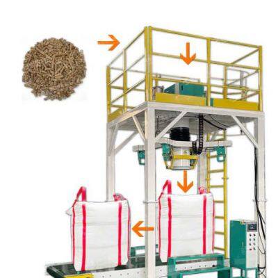 Automatic Weighing Filling Machine for Jumbo Bags Ton Bag Packaging Equipment with Materials Used in Food Packing Machine