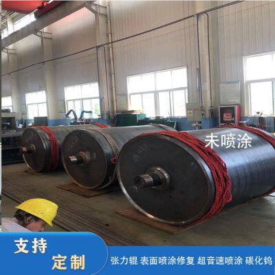 The Preparation of Anti-corrosion And Wear-resistant Tungsten Carbide Coating by Supersonic Spraying with Tension Rollers