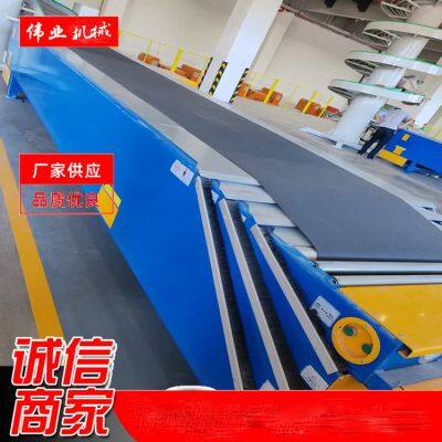 Multi level telescopic loading machine, express logistics loading and unloading vehicle, conveyor belt, telescopic lifting conveyor