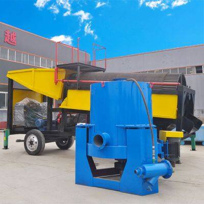 Small Scale Portable Mobile Gold Washing Trommel For Gold Wash Plant Popular