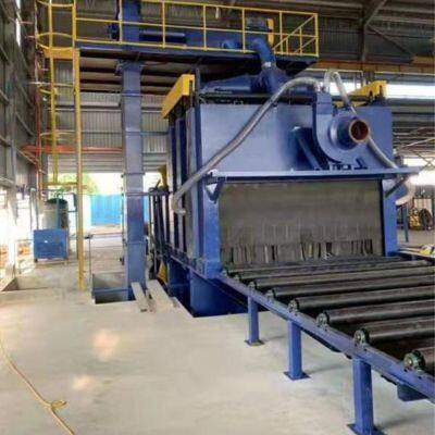 Clean various types of steel plates, profiles, castings, and other materials and shapes of roller through shot blasting machines