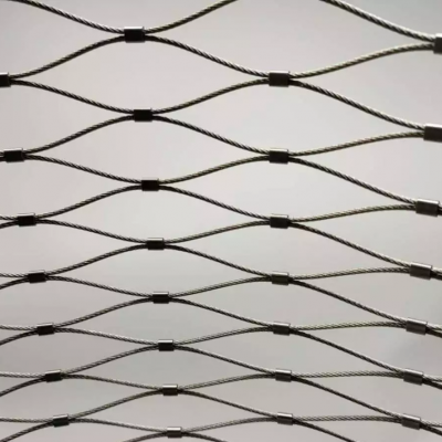 Flexible Stainless Steel Rope Wire Mesh For Zoo Animal