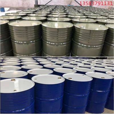 200L Thin Iron Barrel Necking Paint Barrel Lubricating Oil Iron Barrel 200L Dangerous Steel-plastic Composite Barrel