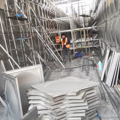 Guang'an Concrete-lined Stainless Steel Water Tanks, How Much Are Guang'an Concrete-lined Stainless Steel Water Tanks? Self-producing Manufacturer, no Middlemen, the Safe Choice for Stainless Steel Water Tanks photo-3