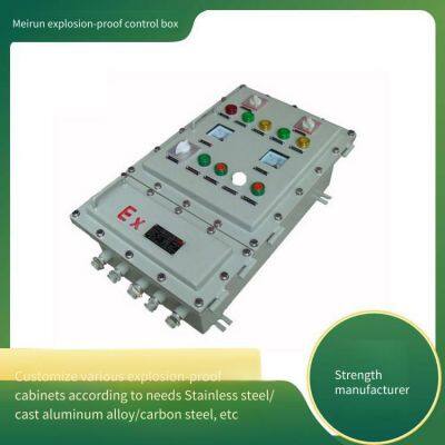 Meirun Waterproof, Dustproof and Explosion-proof Control Box, Suitable for Vertical, Wall-mounted, Floor-standing Installation, Special for Chemical and Other Flammable and Explosive Environments photo-3