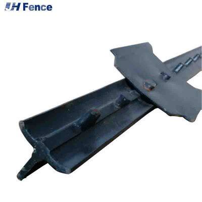 Hot DIP Galvanized 6FT Sustainable 1.25 Lb Per Foot Bottom Plate Studded Galvanized T Posts Metal T Posts 4FT to 9FT photo-6