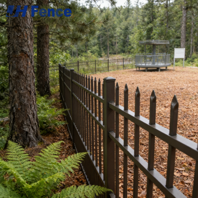 Clôture en acier galvanisé de qualité professionnelle | Sans entretien et durable