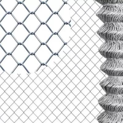 Soccer Field Fence Galvanized Chain Link Wire Mesh for Football Ground Net High Quality Pvc Coated Barrier Rolls Cyclone Fence