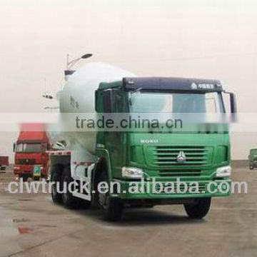 HOWO concrete mixer truck for sale, 10m3 concrete mixer truck