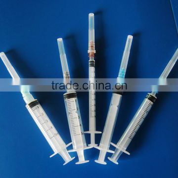 Medical 2-part luer slip syringe plastic injection mold