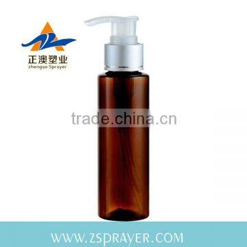 Aluminum Gold Pump With Bottles Shower Gel Bottles Plastic Luxury Cosmetic Sprayer Bottle photo-6