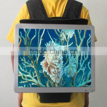 21.5 Lcd Monitor Backpack Led Display Usb Digital Video Player Greeting Cards Hot hd Digital Video Usb Mp4 Video Player photo-2