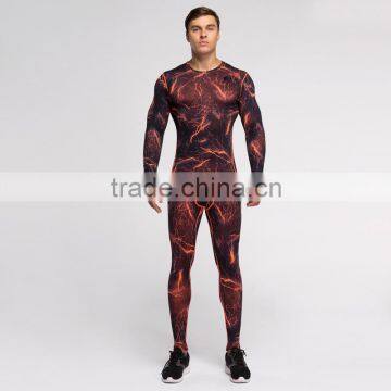 (OEM/ODM Factory)Mens Compression Base Layer Short Long Sleeve T Shirts Thermal Under Sports wear