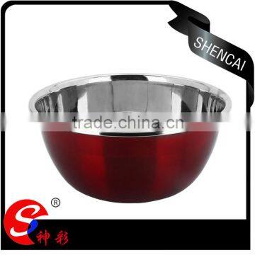 high quality stainless steel nesting bowl / hot sale mixing salad bowls