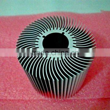 Top quality discounted price 6000 series aluminum extrusion heat sink and cold forging pin fin heat sink