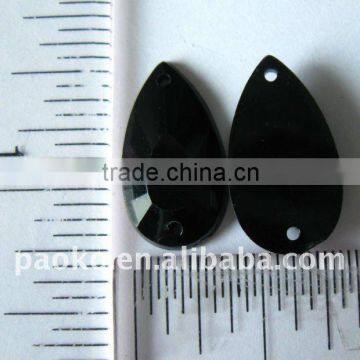 Tear Drop Shape Acrylic Stone for sewing Button