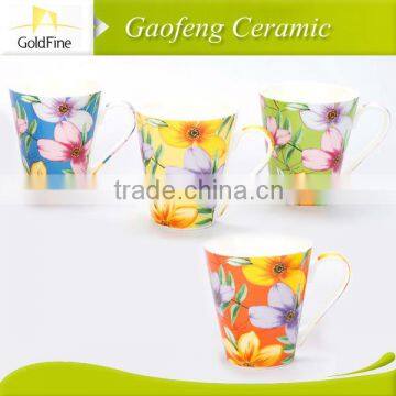 round bone china mug