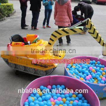 2015 QingHeng New Kids Ride on Toy Excavator Cheap Price photo-5