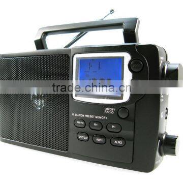 Cheap Price Exclusive Compact AM FM Digital Tuning PLL Radio photo-2