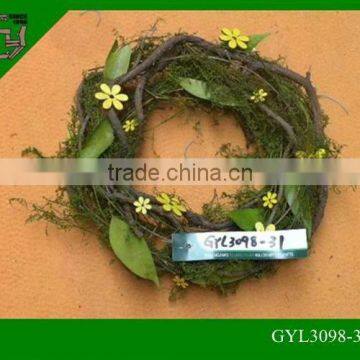 natural wicker garland home decorative wreaths