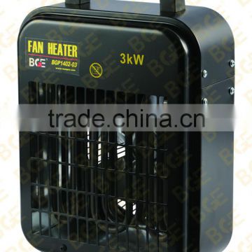 Portable fan forced electric heater 220-240V,50Hz 3000W