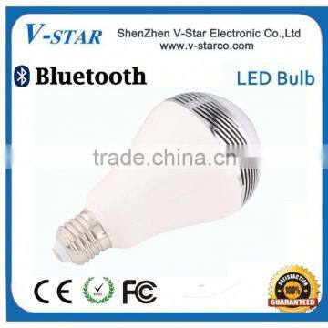 Smart LED Bulb With Bluetooth Speaker, Seven Color Changing, E27 With APP Control photo-4
